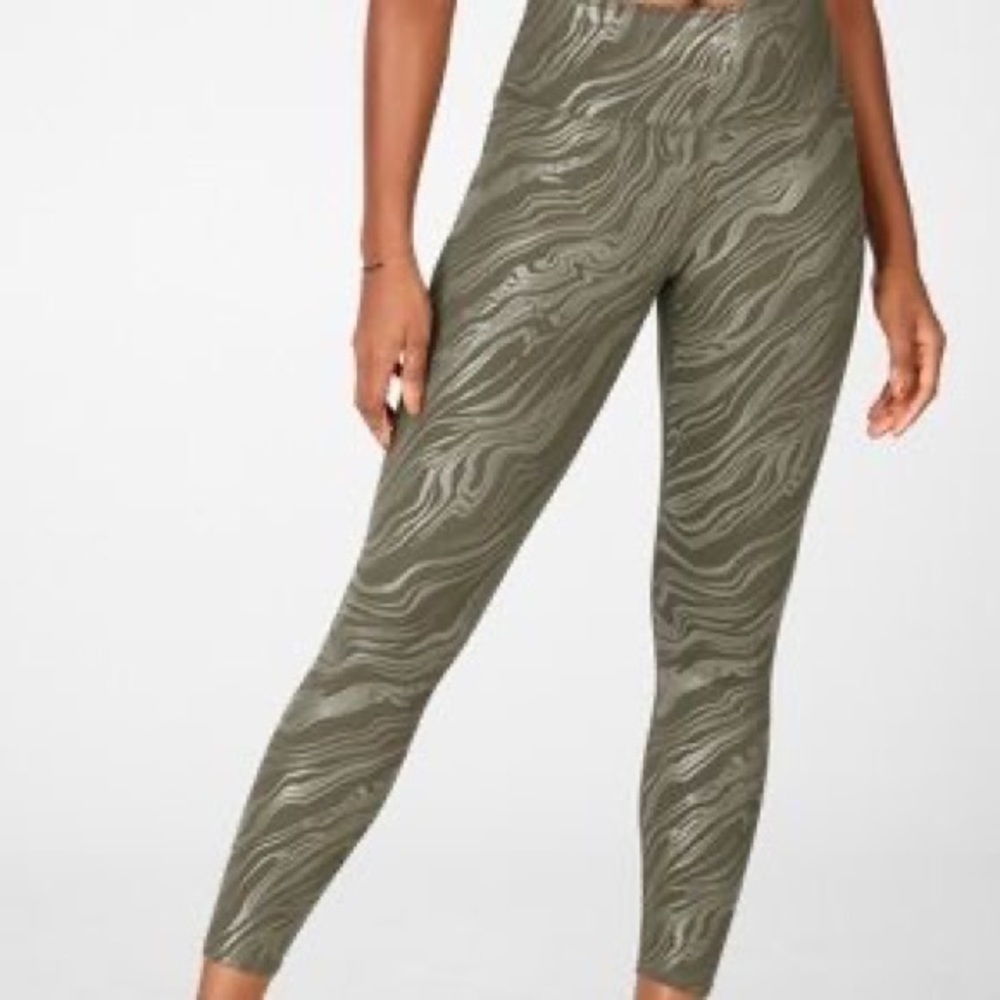 Fabletics Green Power Hold Leggings (Size XXS)​​​​​​​​​​​​​​​​​​​​